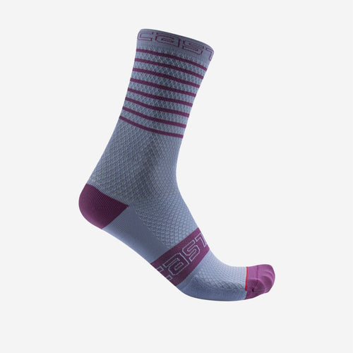 Castelli Calcetines Super Leggera W12 Lila