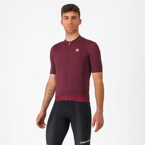 Castelli Essenza Jersey Red Wine