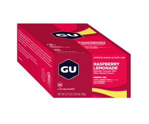 Gel GU Raspberry Lemonade Box 24 unidades